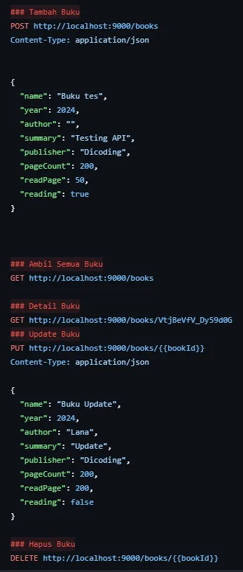 Book API Backend