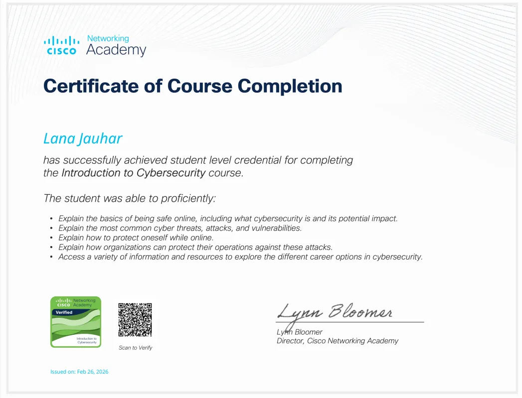 Cisco Cyber Security